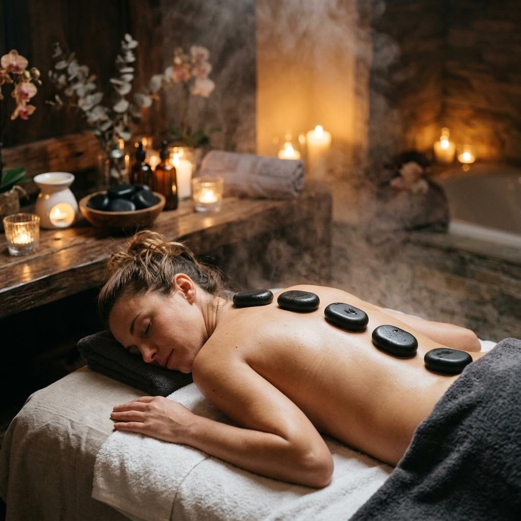 Hot Stone Massage at Lavella Wellness Gurugram